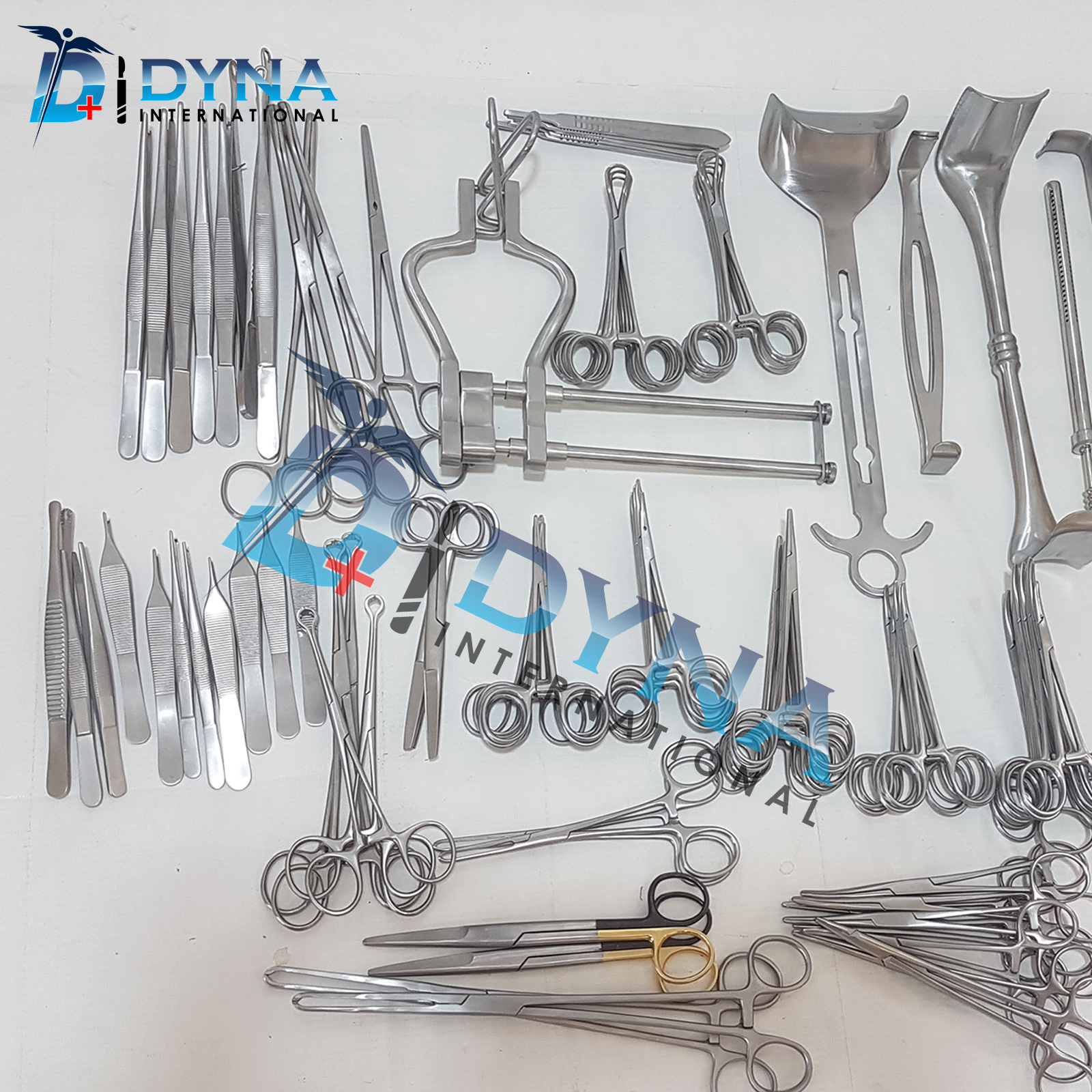 108 Instruments Basic Laparotomy Set Surgical Medical Dyna