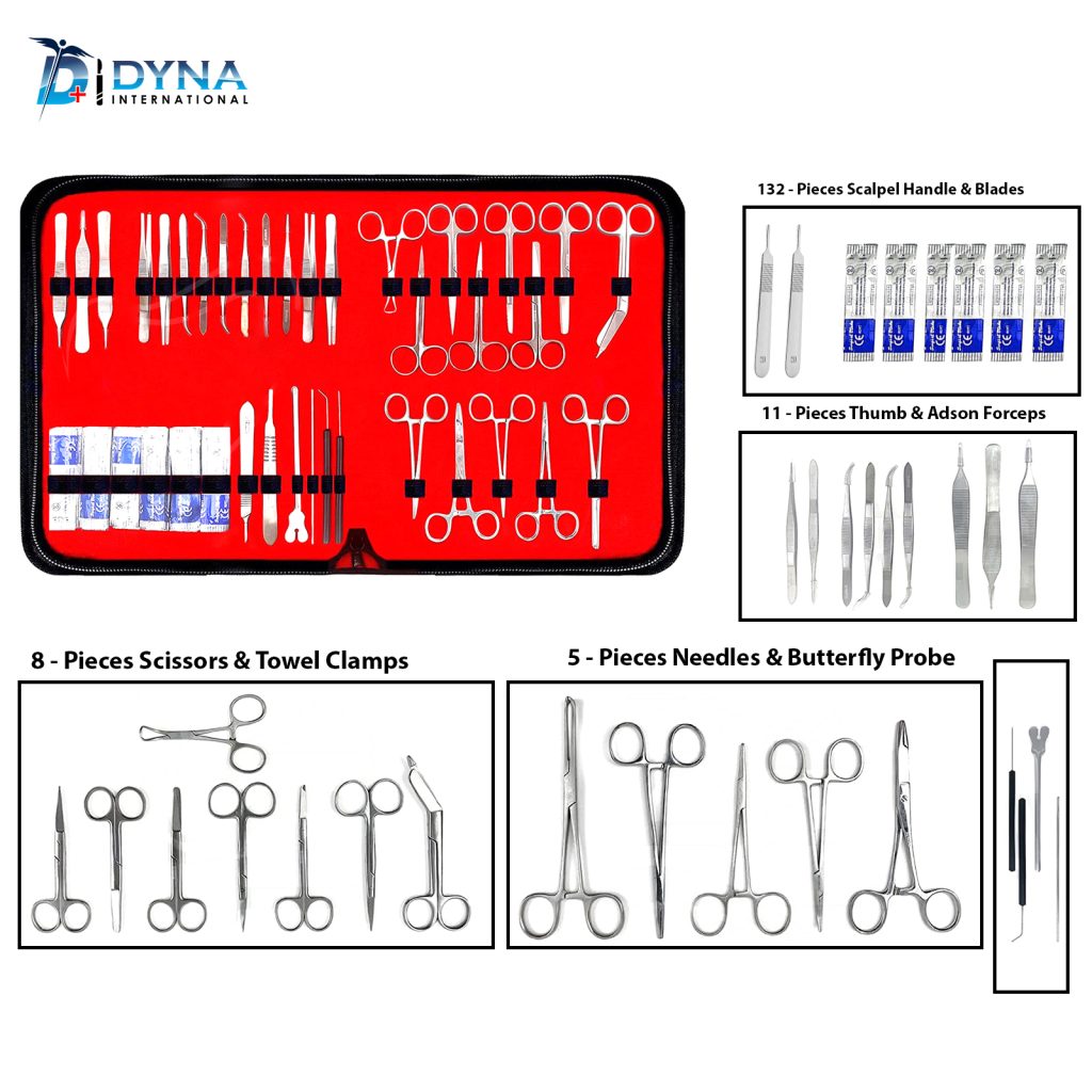 14 pcs advanced dissection kit for Anatomy/Biology/Botany/Students
