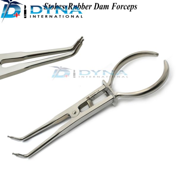 Dental Brewer Clamp Holding Forceps Dentistry Endodontics Rubber Dam