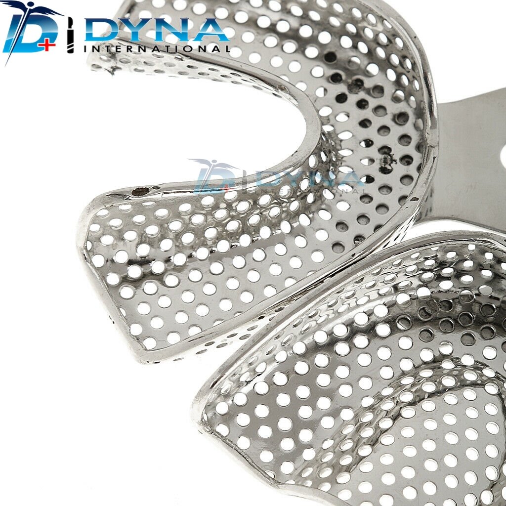 Dental Impression Bite Trays Perforated RimLock Prosthetic Dentistry Dyna