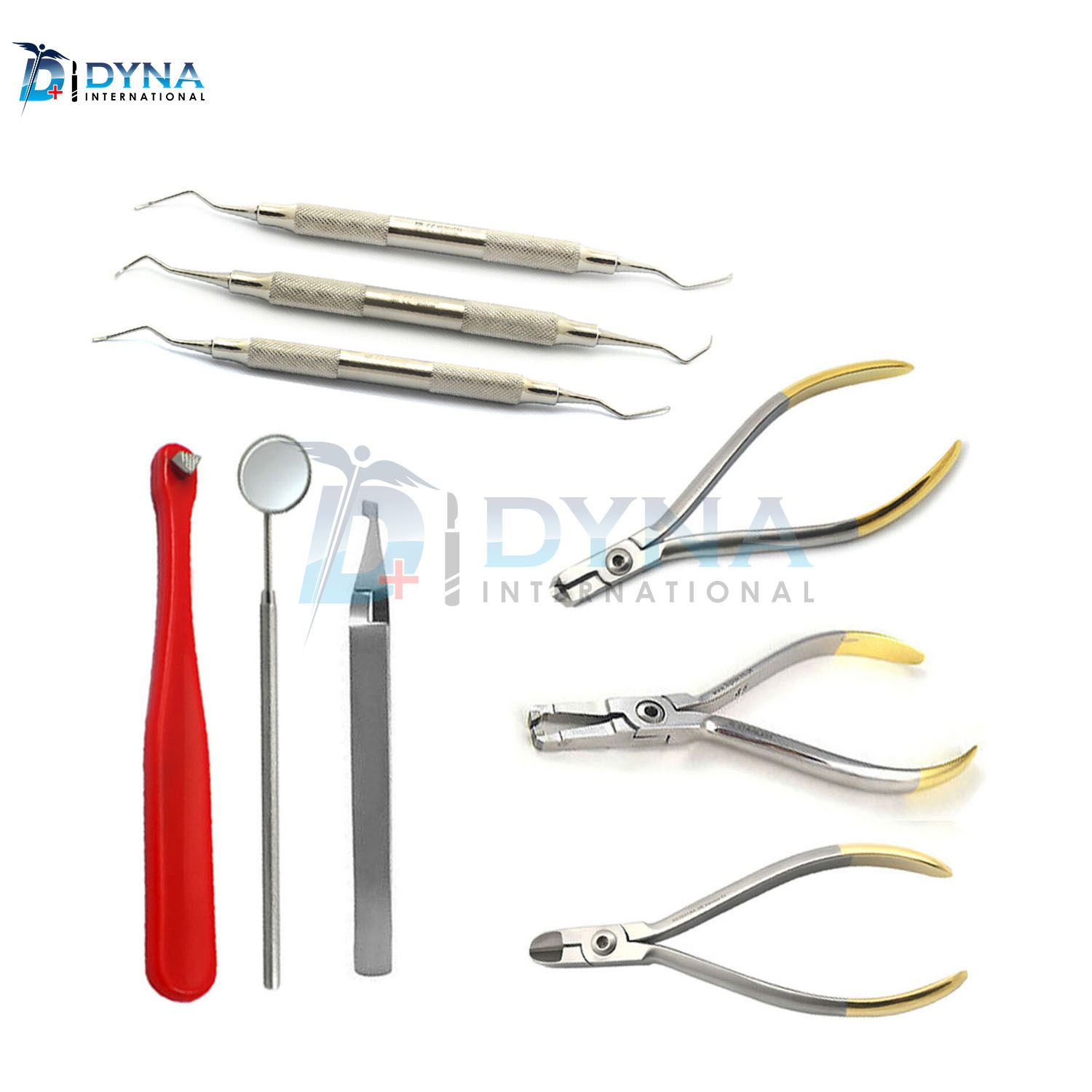 Ortho Set Up Tray Kit Range Of Professional Pliers Orthodontic